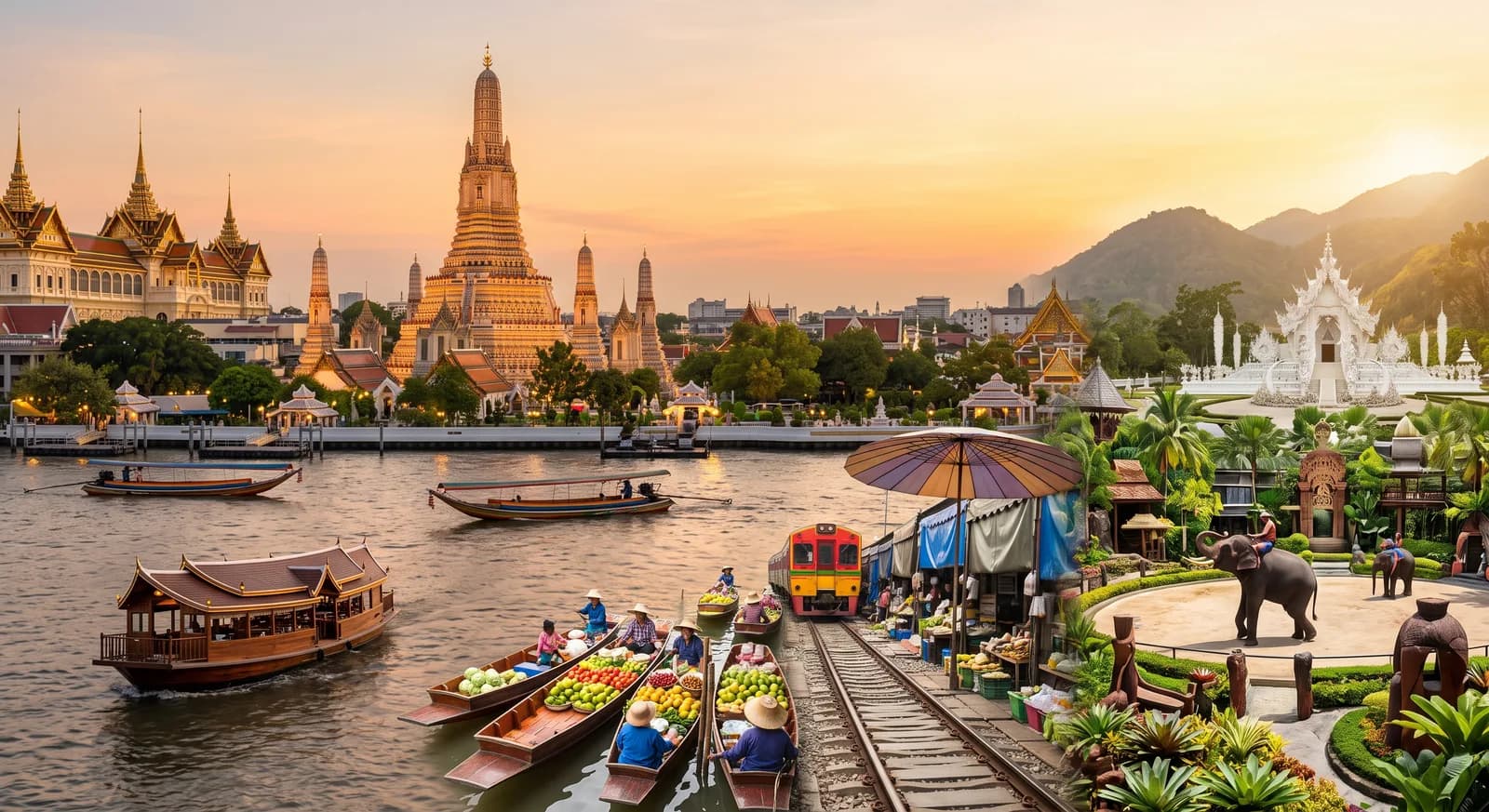 Özel Bangkok   Pattaya Turu 6 Gün ve 7 Gece