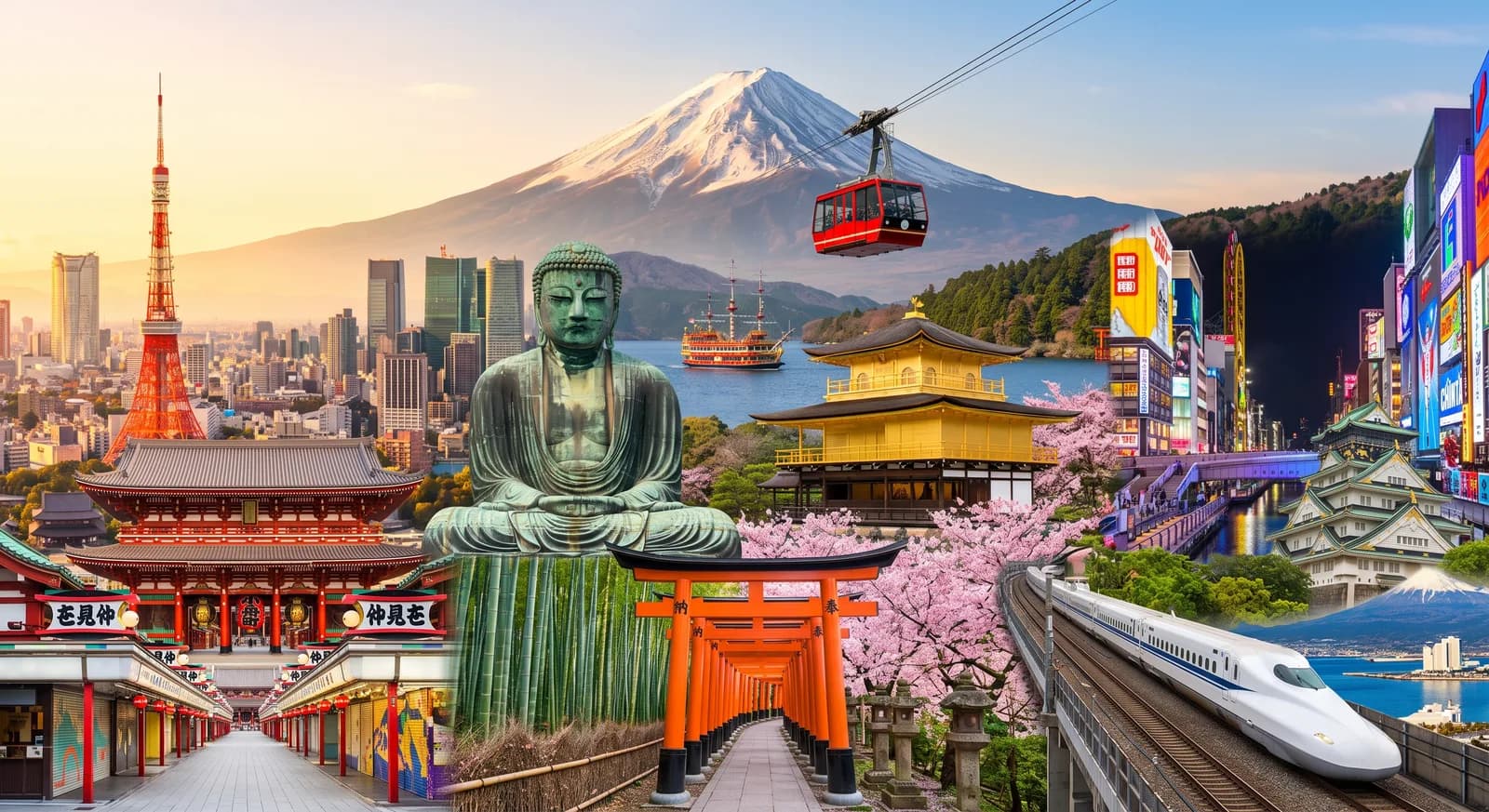 Japonya'nın Gizli Hazineleri Turu 9 gece 10 Gün